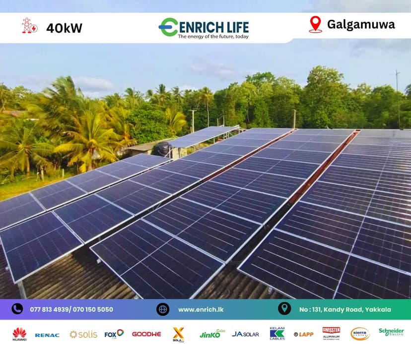 40 kWp Commercial Solar System